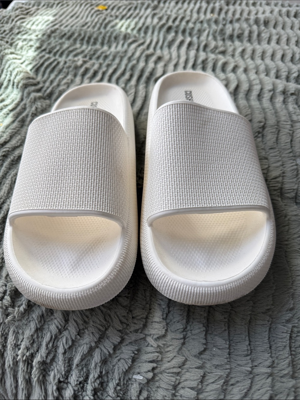 Women’s White Slide Mules - Minimal Slip-On Comfort